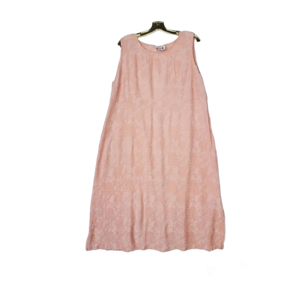 Vintage Maxi/Midi Crinkle MooMoo Dress - Picture 2 of 10